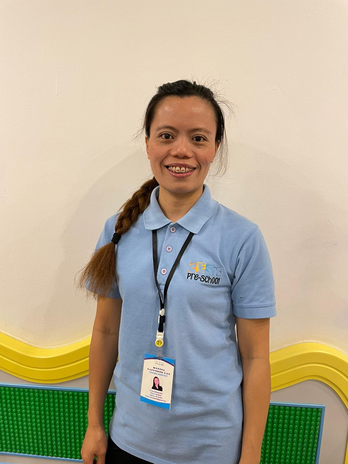 Ms. Minisa Capunong Lad (Teacher Assistant)