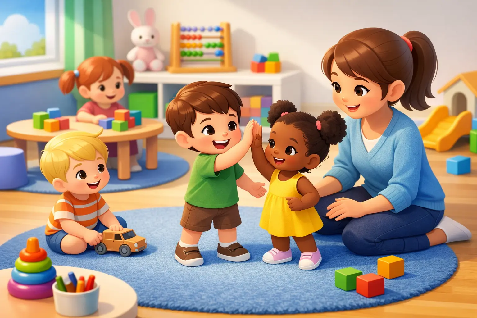 Child Socialization at Nursery Builds Confidence