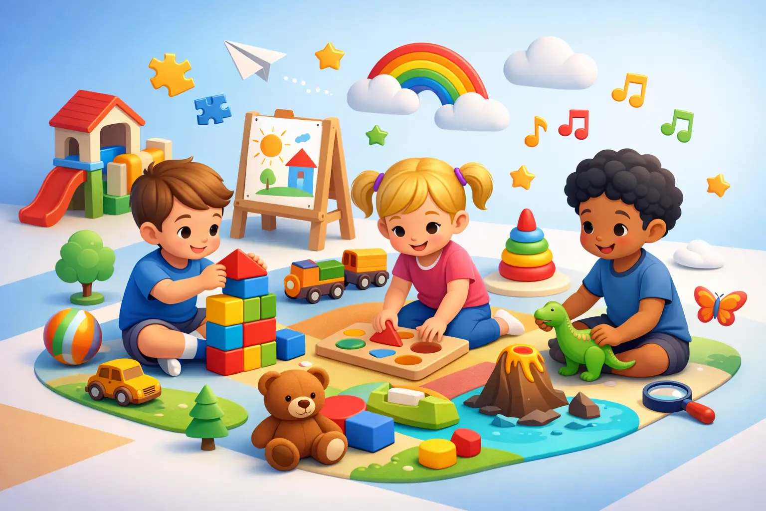 Play Based Learning Benefits for Young Children